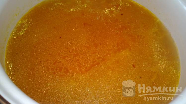 Простой рисовый суп без мяса - фото шаг 6