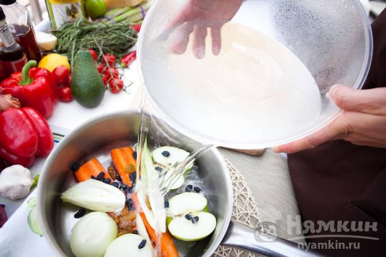 Как варить овощи в воде