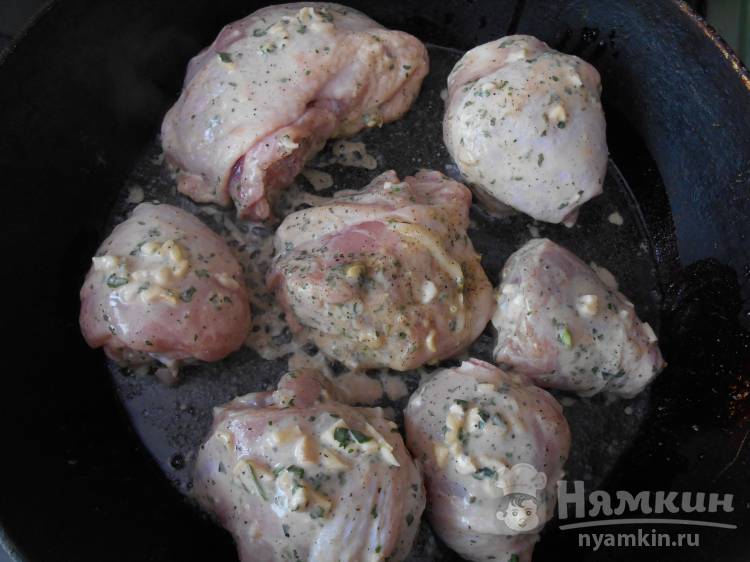 Курица в горчичном маринаде жареная на сковороде - фото шаг 2