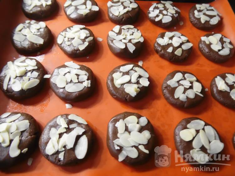 Печенье с шоколадной пастой - фото шаг 4