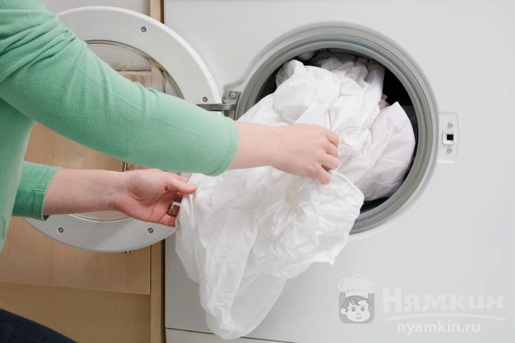 Как правильно стирать постельное белье в стиральной машинке