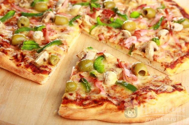 Пицца получается сухая и твердая: секреты приготовления мягкой пиццы