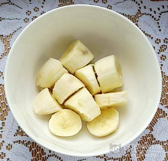 Десерт-мороженное из яблока и банана - фото шаг 1
