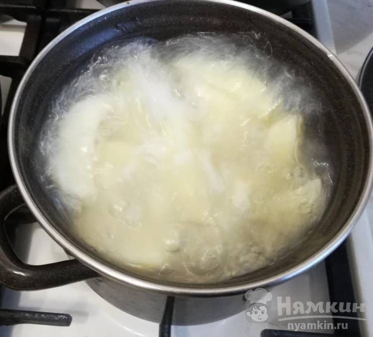 Картофельное пюре с молоком без масла - фото шаг 2