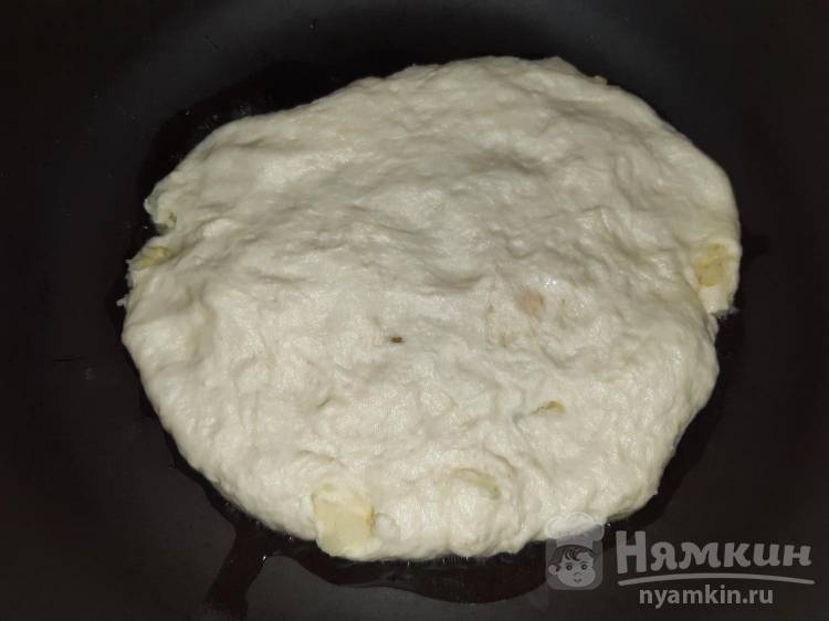 Хычины с сыром и картофельным пюре на сковороде – балкарская кухня - фото шаг 10