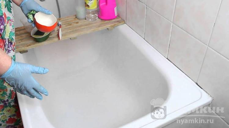 Акриловая ванна – чем чистить, как отбелить от желтизны, не повредив: лимонной кислотой и чистящими средствами