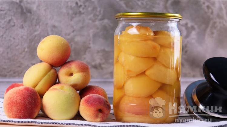 8 заготовок из свежих персиков на зиму