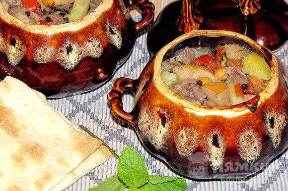 Пити азербайджанский суп