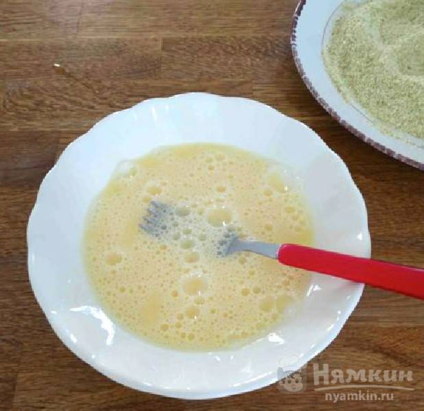 Баклажаны жареные с чесноком на сковороде - фото шаг 3