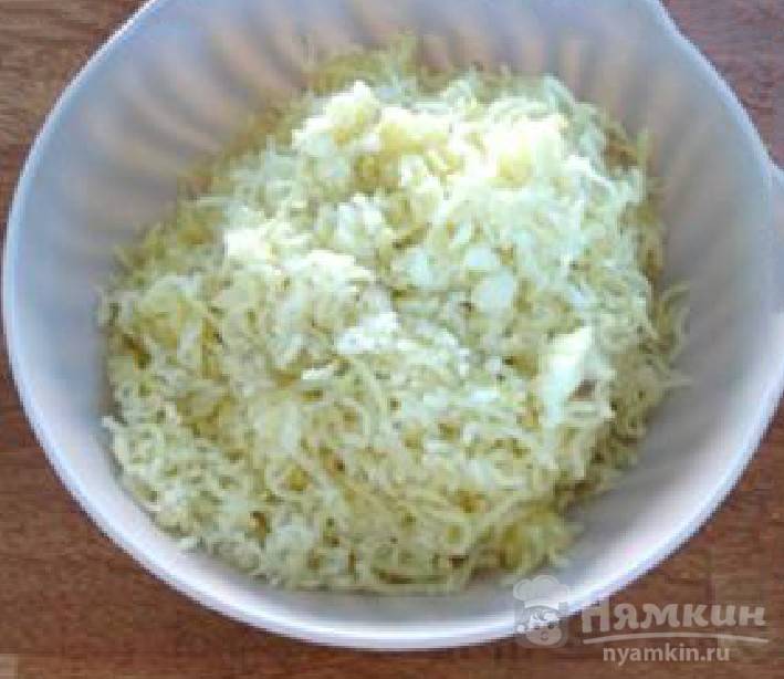 Картофельный рулет с мясом в духовке - фото шаг 2