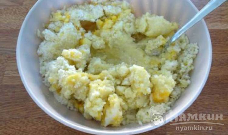 Картофельный рулет с мясом в духовке - фото шаг 3