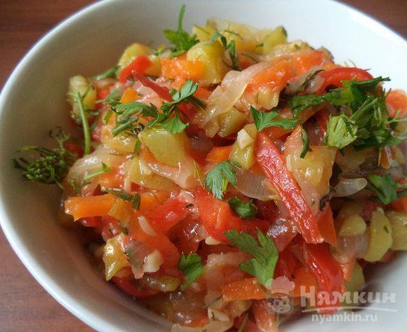 Диетическое овощное рагу – пошаговый рецепт приготовления с фото