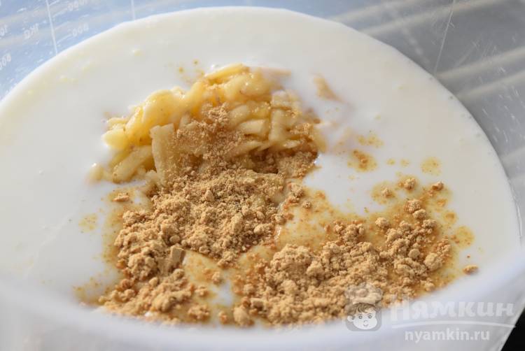 Полезный коктейль с бананом и имбирём - фото шаг 4