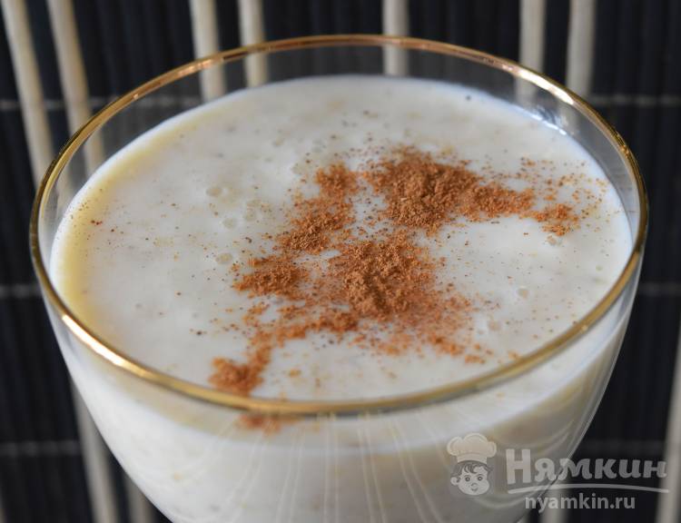 Полезный коктейль с бананом и имбирём - фото шаг 7