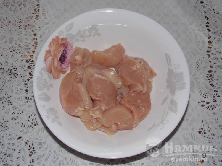 Нежная куриная грудка в духовке - фото шаг 1
