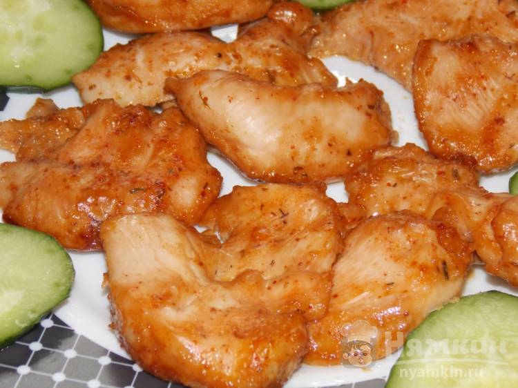 Нежная куриная грудка в духовке - фото шаг 6