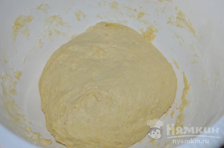 Домашний белый хлеб с сыром - фото шаг 4