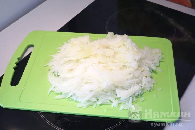 Мясные ежики с рисом в сметанном соусе - фото шаг 3