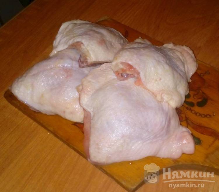 Аппетитные куриные бедра - фото шаг 2