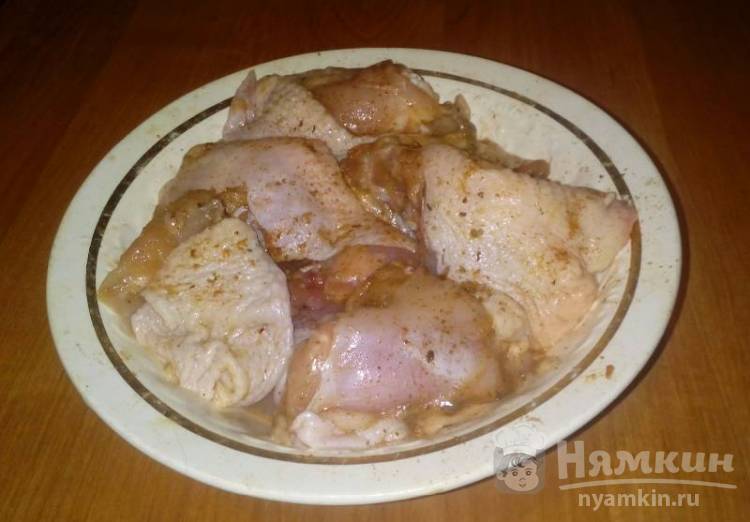 Аппетитные куриные бедра - фото шаг 4