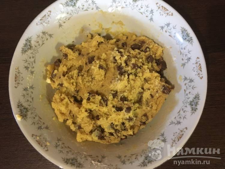 Домашнее печенье с кусочками шоколада - фото шаг 6
