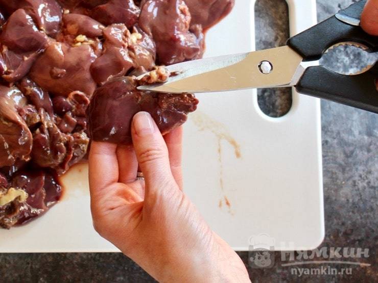 Рубленная куриная печень - фото шаг 1