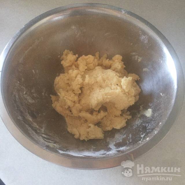 Вишневые квадратики - фото шаг 2