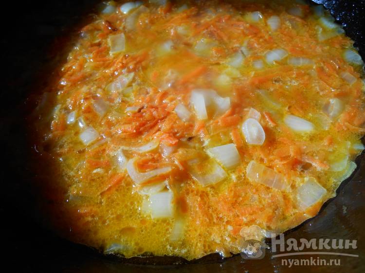 Постный супчик с макаронами - фото шаг 3