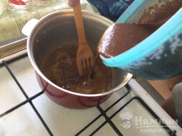 Сладкая сливочная колбаса - фото шаг 5