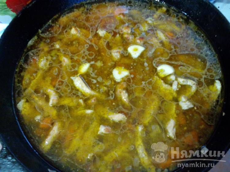 Спагетти со свининой - фото шаг 5