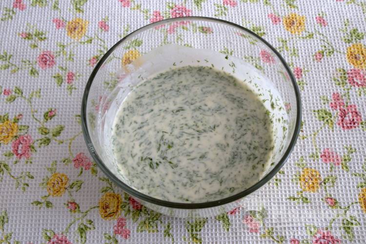 Зеленый кляр для мяса, овощей и рыбы - фото шаг 7