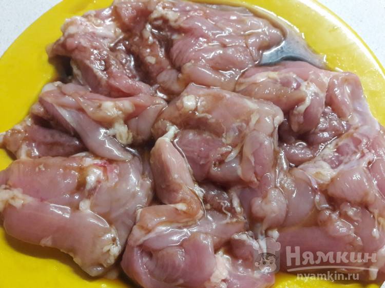 Куриные бёдра на гриле - фото шаг 1