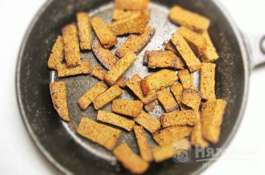 Гренки с сыром - фото шаг 4