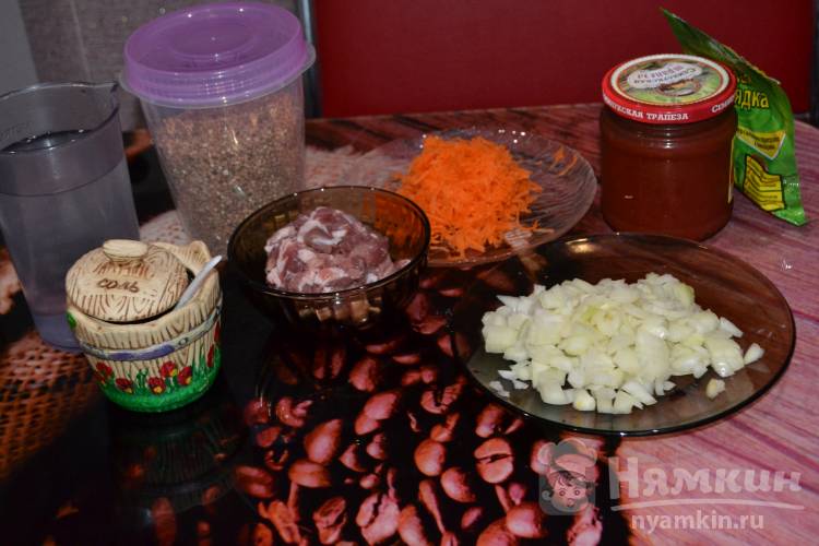 Гречка с мясом - фото шаг 1