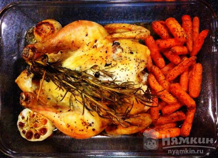 Запеченная курица на Новый год - фото шаг 3