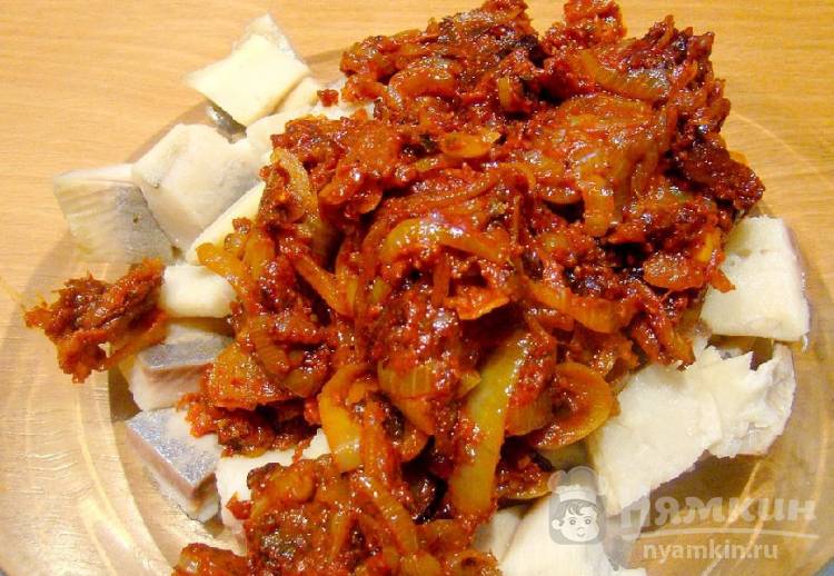 Сельдь по-польски или по-кашубски - фото шаг 7