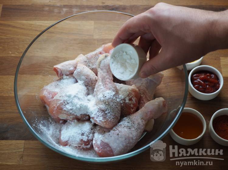 Куриные ножки в медовом соусе - фото шаг 2