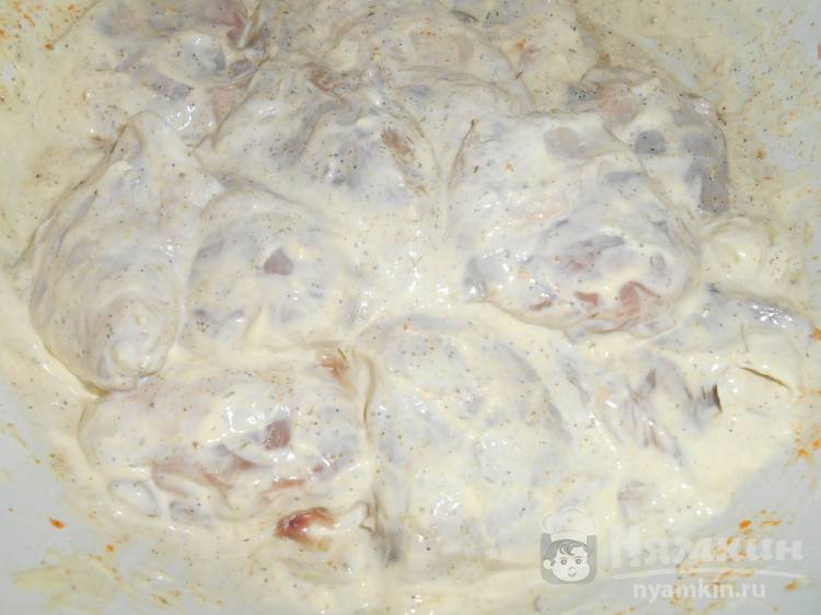 Сочный шашлык из куриных голеней - фото шаг 3