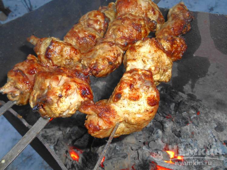 Сочный шашлык из куриных голеней - фото шаг 4
