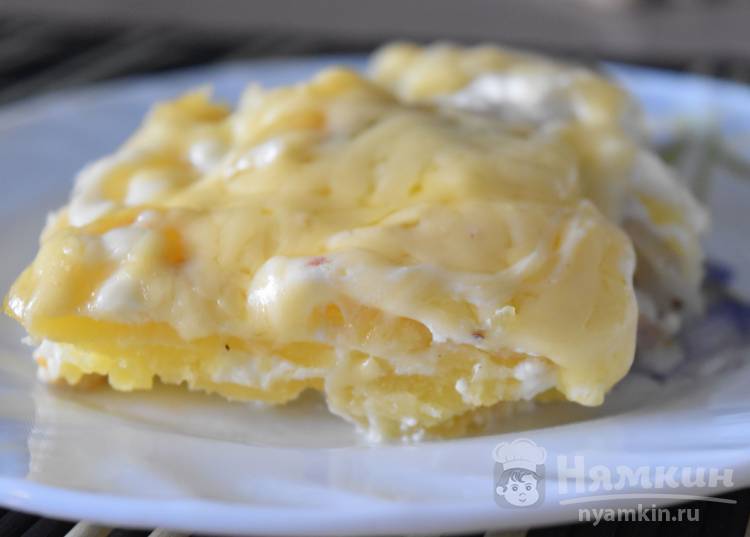 Картошка запеченная в духовке с сыром - фото шаг 7