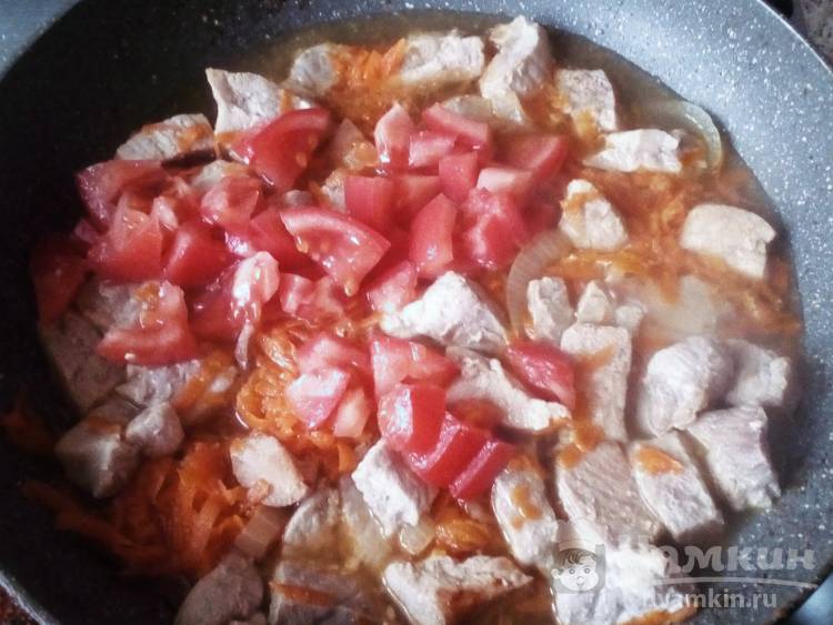 Гречка с мясом и овощами - фото шаг 4