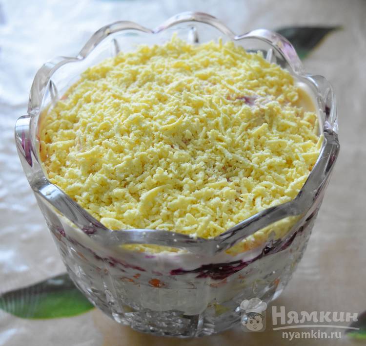 Скумбрия под шубой - фото шаг 9