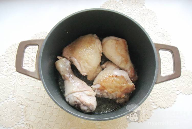 Диетический плов с курицей - фото шаг 2