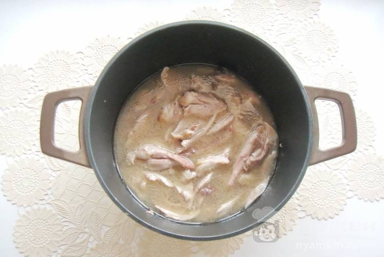 Диетический плов с курицей - фото шаг 3