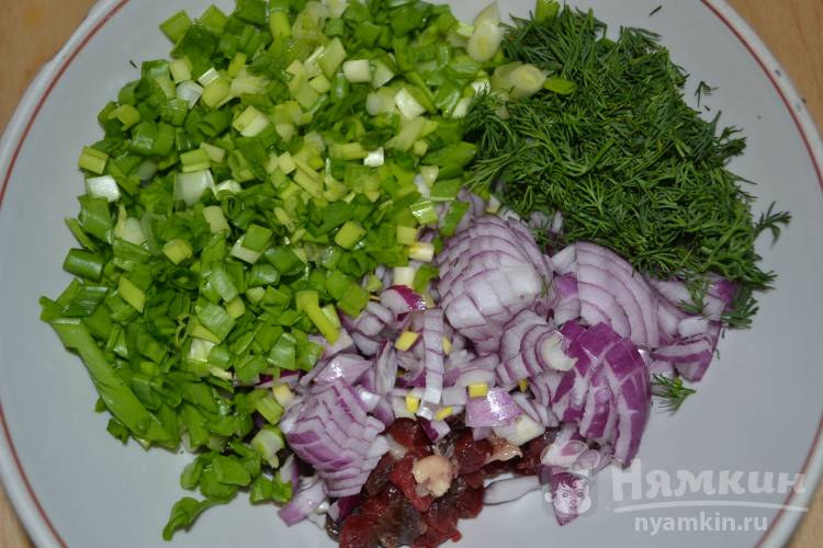 Самса из рубленного мяса и дрожжевого теста - фото шаг 4