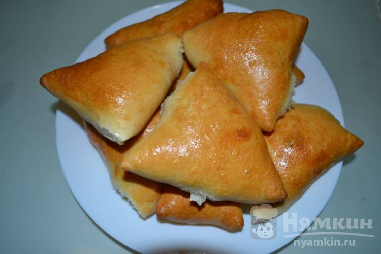 Самса из рубленного мяса и дрожжевого теста - фото шаг 9
