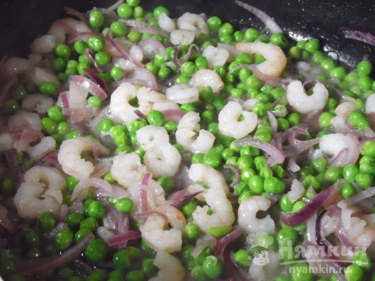 Рис с креветками в томатном соусе - фото шаг 4