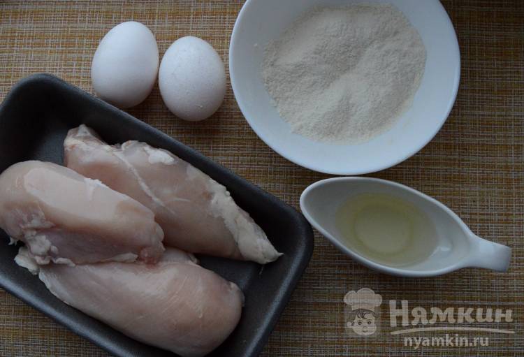 Отбивные из куриной грудки - фото шаг 1