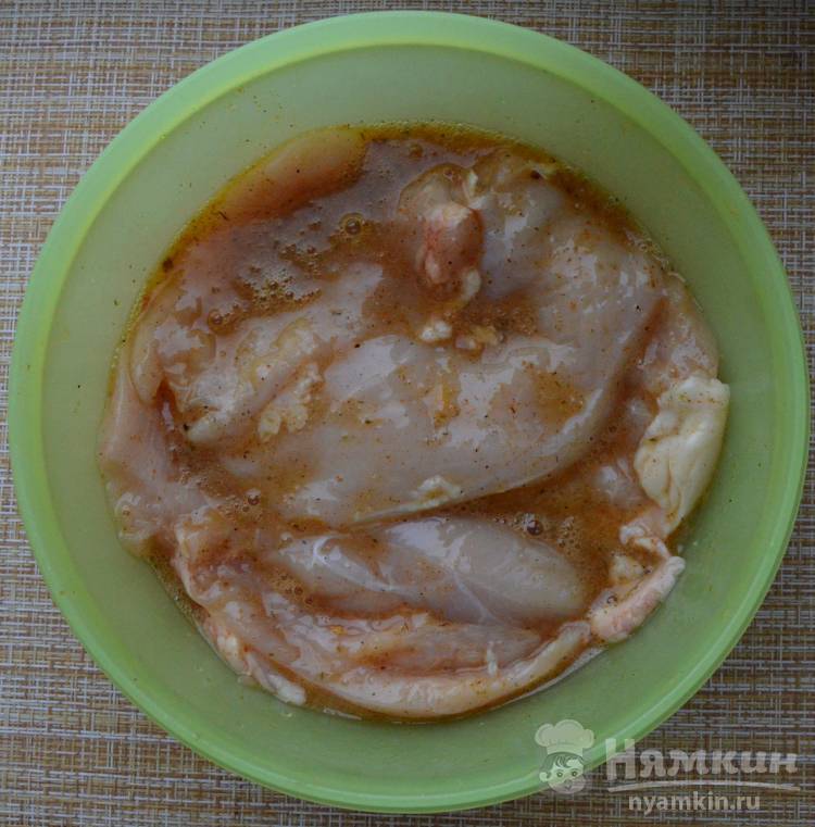 Отбивные из куриной грудки - фото шаг 4