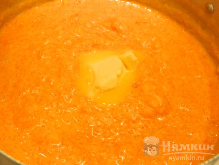 Тыквенная молочная каша с рисом - фото шаг 6
